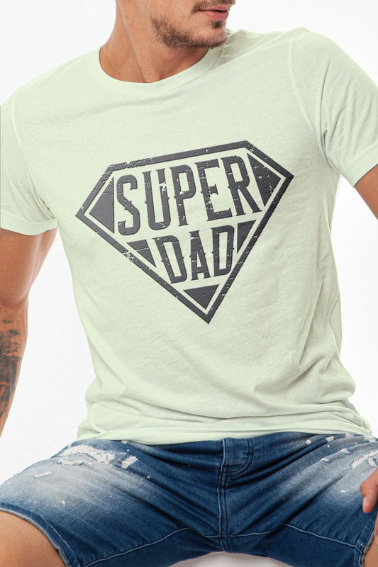 "Super Dad" Father's Day Graphic Tee_0