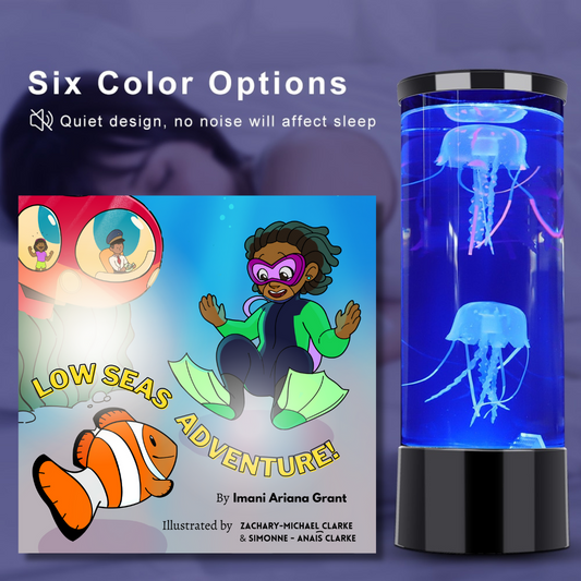 Low Seas Adventure & LED Jellyfish Lamp Bundle