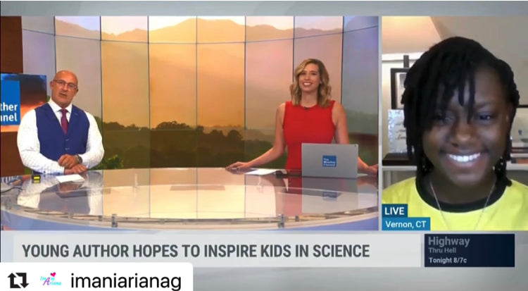 Youth Author Hopes to Inspire Kids In Science - The Weather Channel