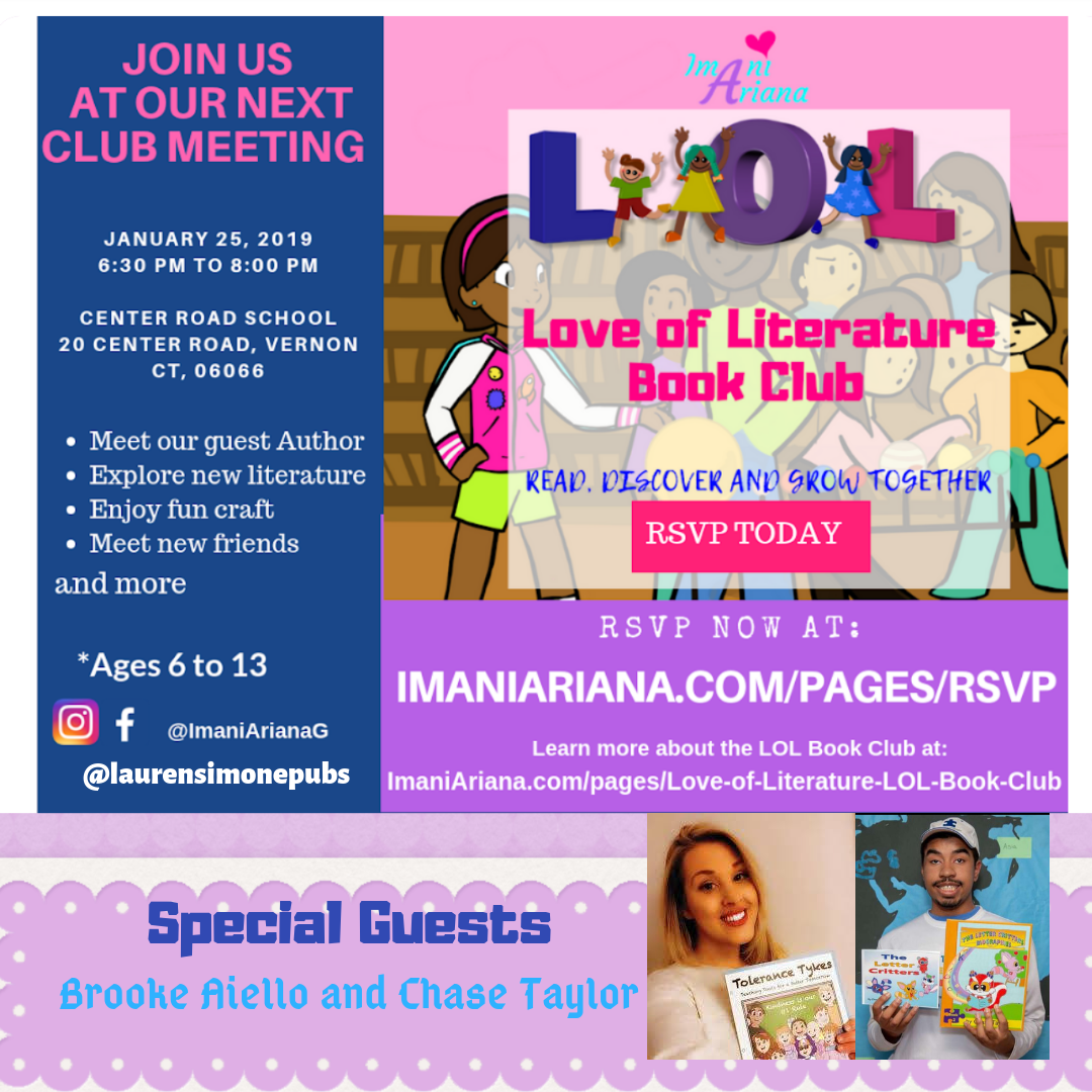 The LOL Book Club features Author Chase Taylor & Brooke Aiello