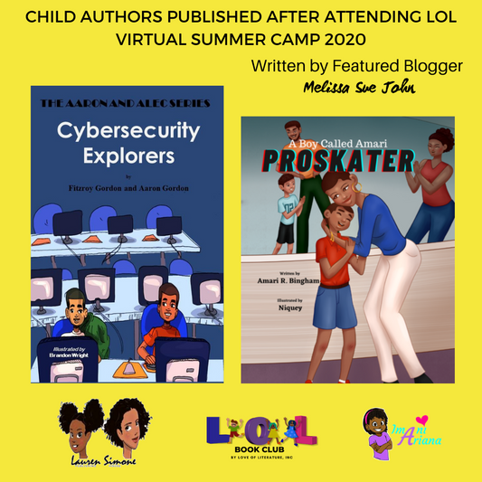 Child Authors Published After Attending The LOL Virtual Summer Camp 2020
