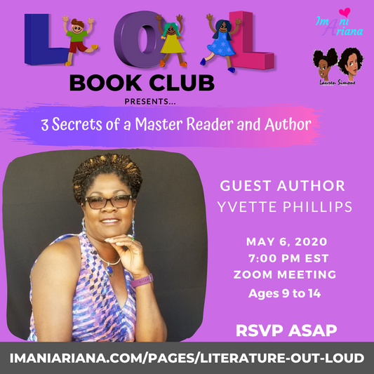 3 Secrets Of A Master Reader & Author: Author Yvette Phillips Shared Her Secrets With The LOL Book Club