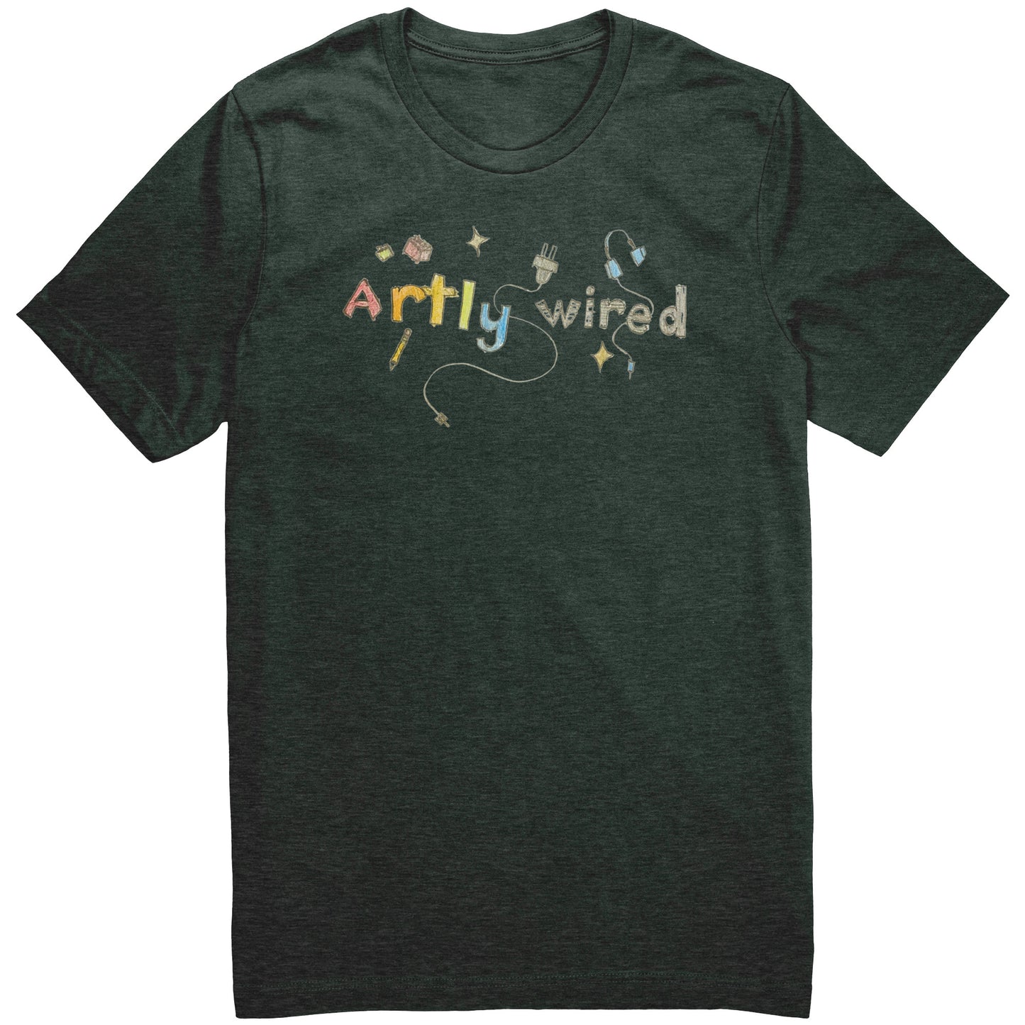 Artly Wired Unisex Adult T-Shirt