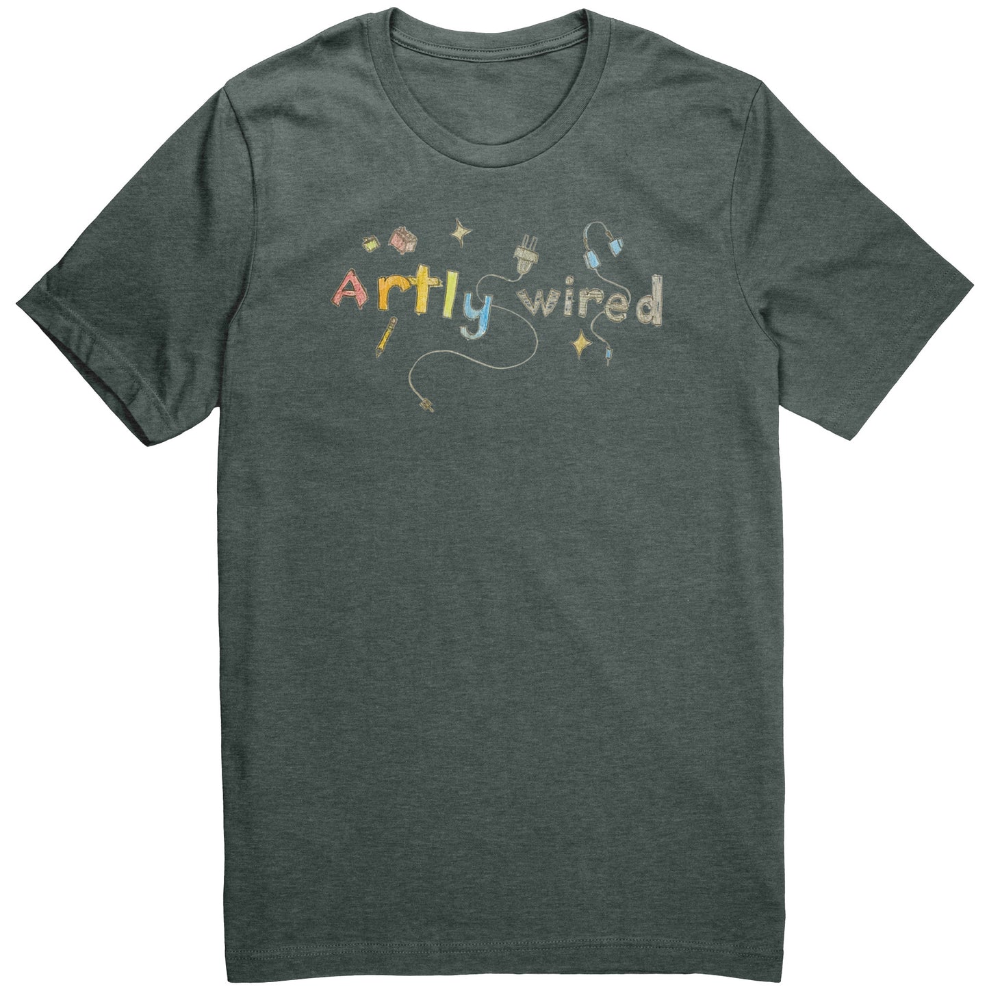 Artly Wired Unisex Adult T-Shirt