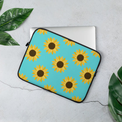 Friendly Sunflower Laptop Sleeve Back To School Bundle