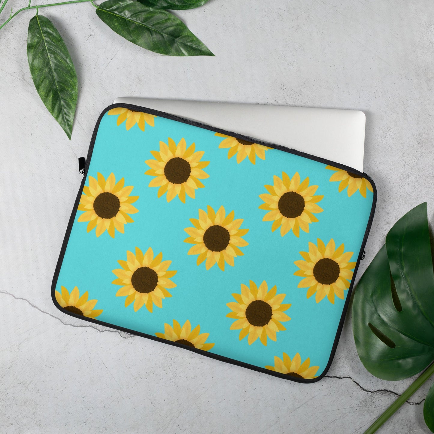 Friendly Sunflower Laptop Sleeve Back To School Bundle