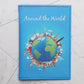 Travel Around the World Passport Cover 14.5*10cm