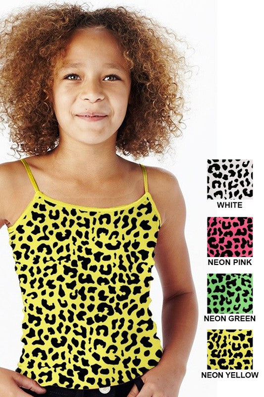 Girl's Leopard Print Cami Tank_0