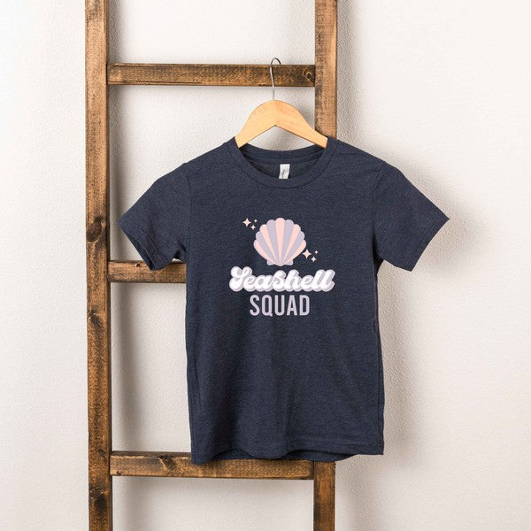 Seashell Squad Toddler Graphic Tee_2