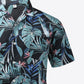 Botanical Print Button-Front Short Sleeve Pocket Shirt_8