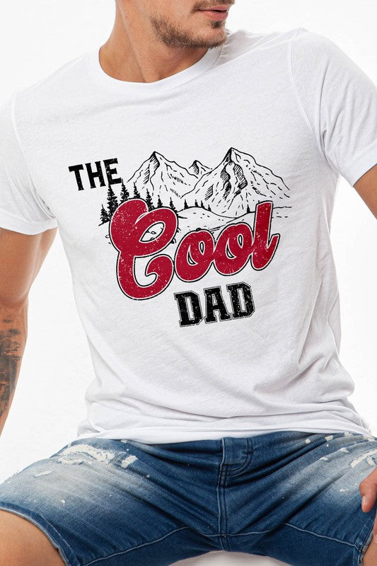 "The Cool Dad" Father's Day Graphic Tee_1