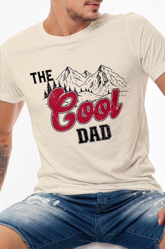 "The Cool Dad" Father's Day Graphic Tee_0