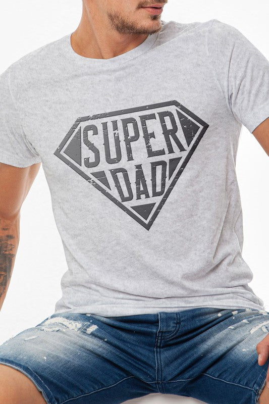 "Super Dad" Father's Day Graphic Tee_2