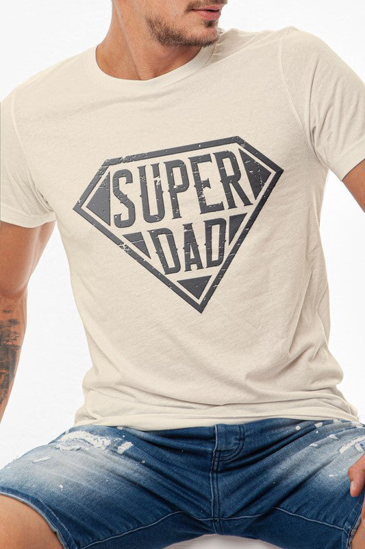 "Super Dad" Father's Day Graphic Tee_1