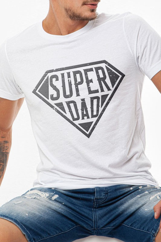"Super Dad" Father's Day Graphic Tee_3