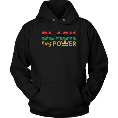 Black King Power Adult Hoodie