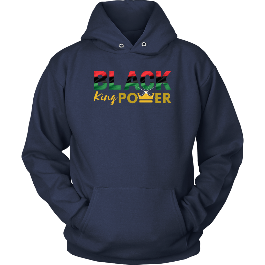 Black King Power Adult Hoodie