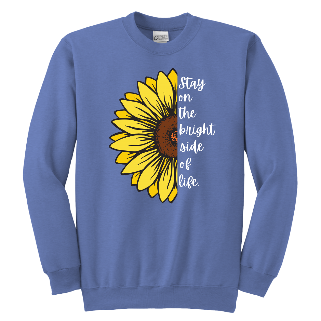 Stay on the bright side of life Kids & Youth Sweatshirt