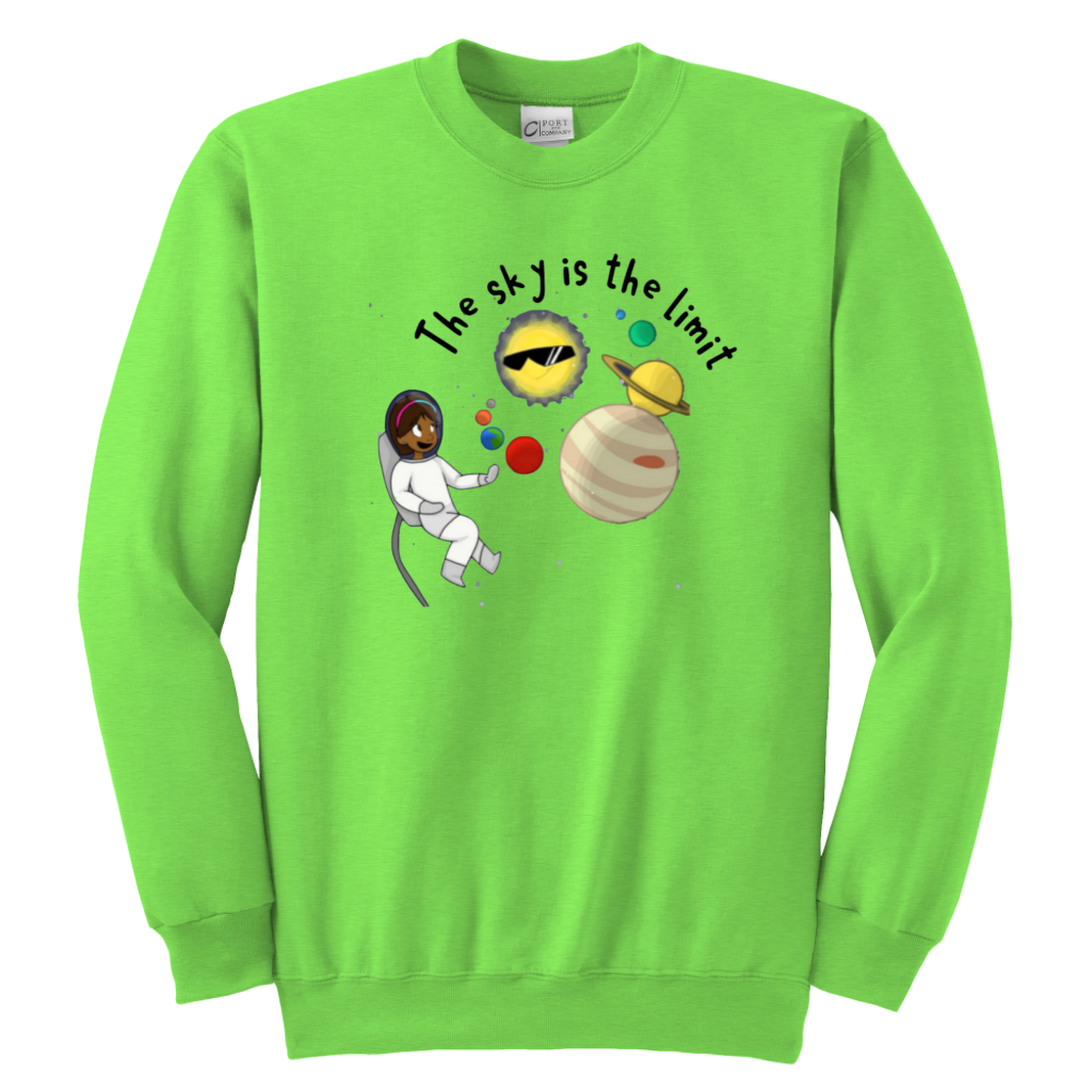 The Sky is the Limit Kids & Youth Sweatshirt