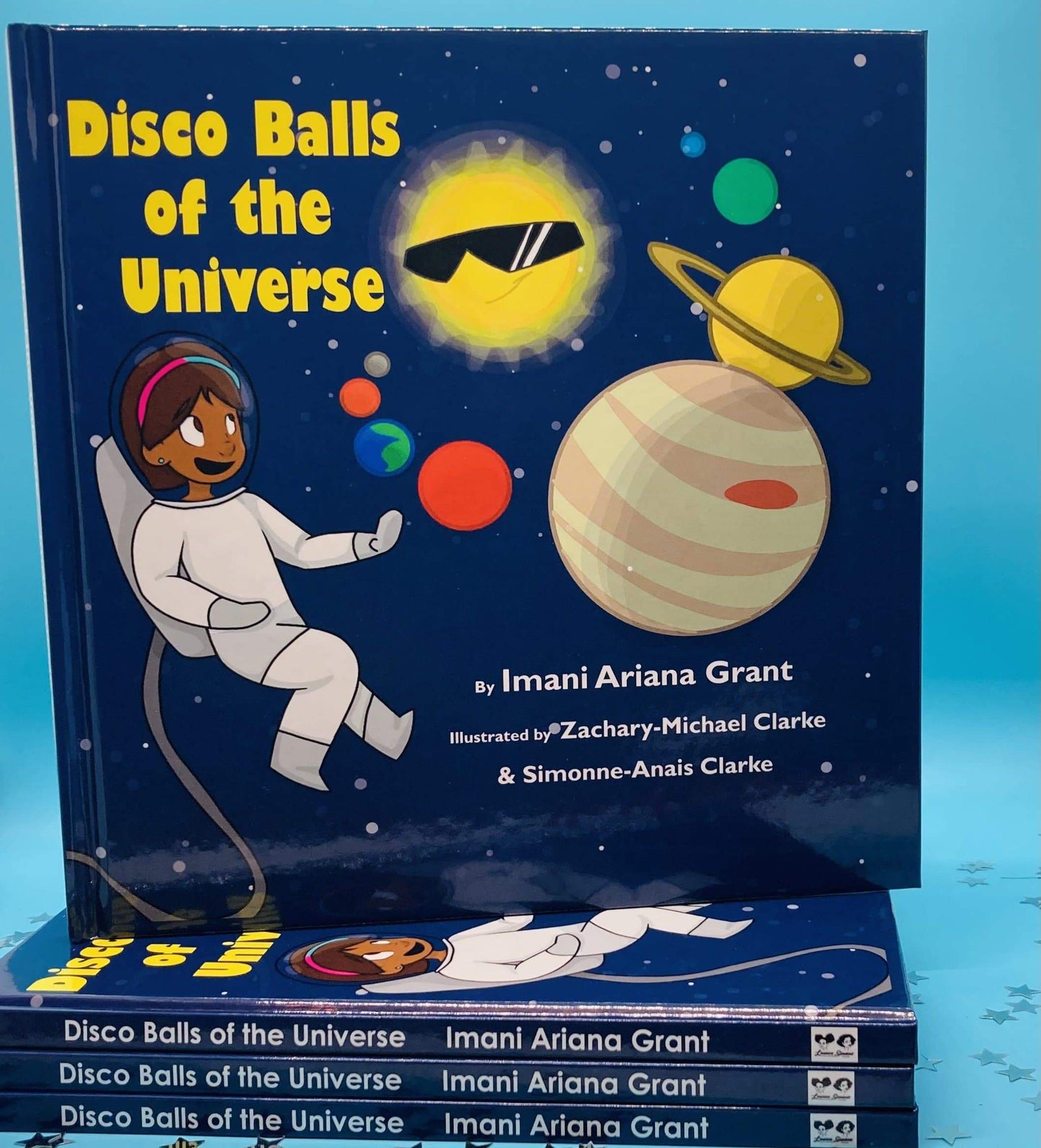 Disco Balls Of The Universe Book & Puzzle Bundle