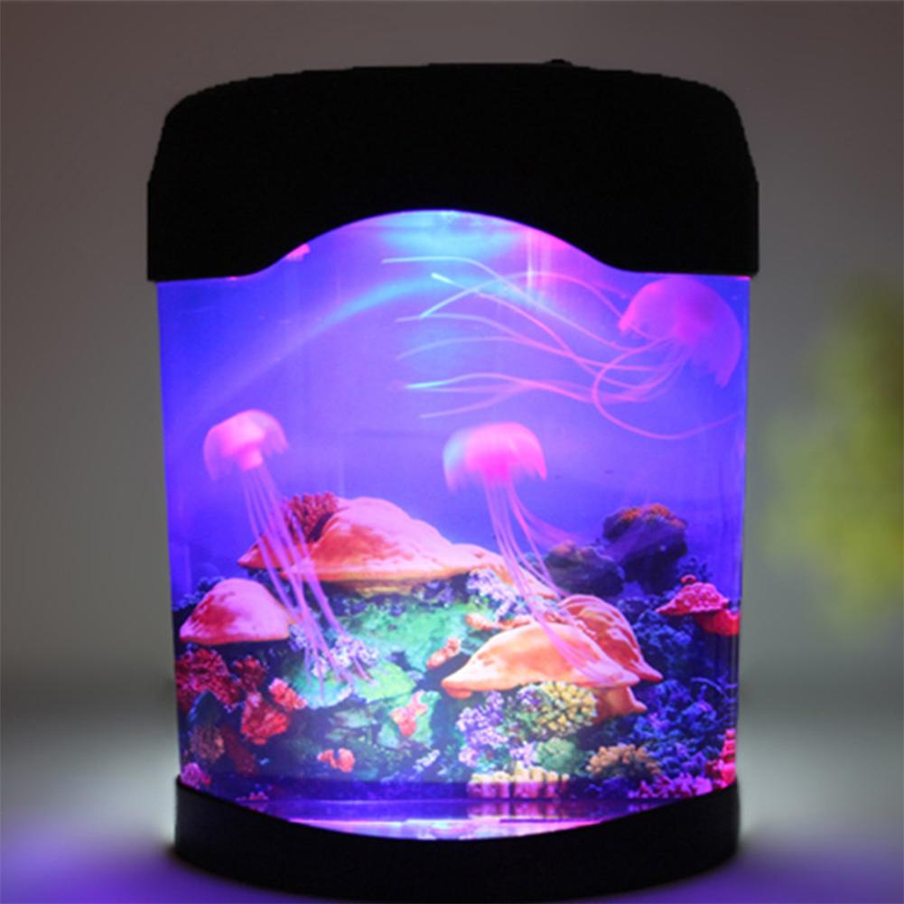 LED Simulate Jellyfish Lamp with Sally Sunflower Book Bundle