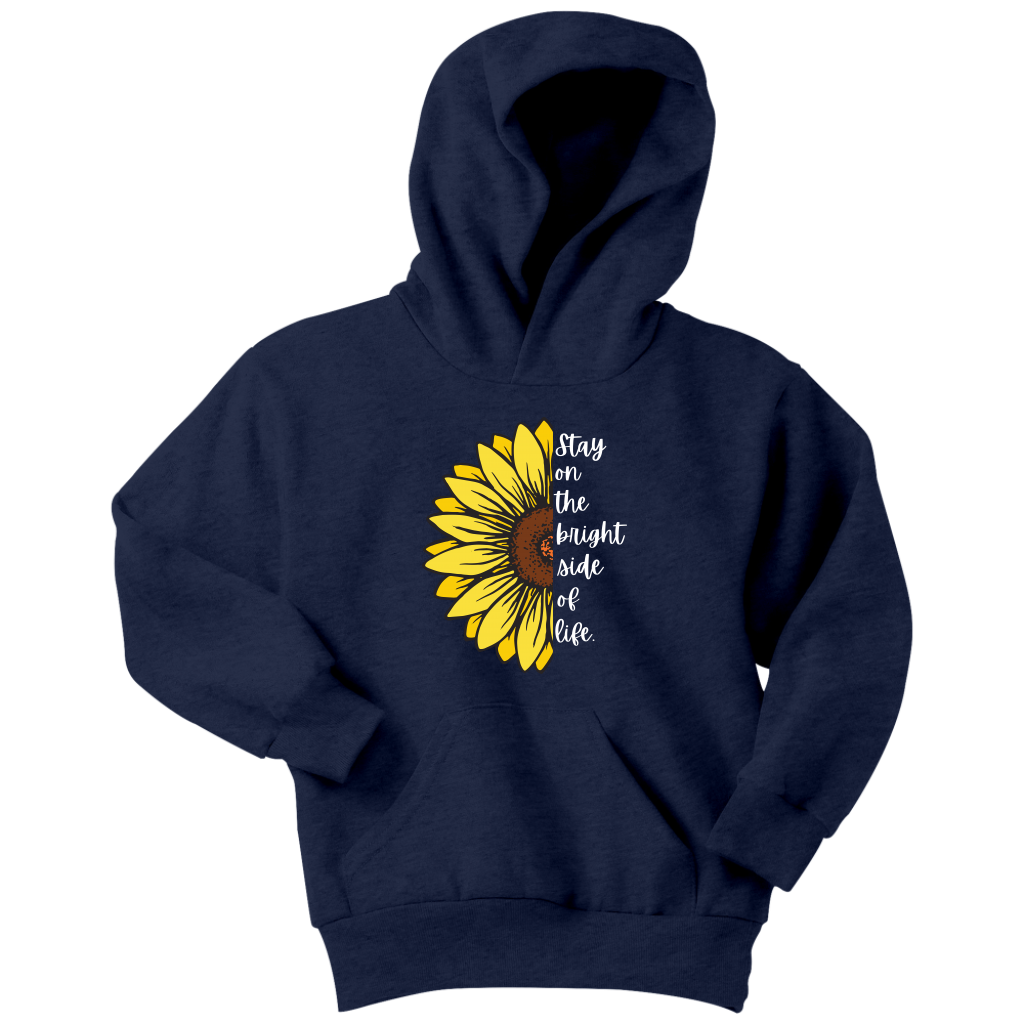 Stay on the bright side of life Kids & Youth Hoodie