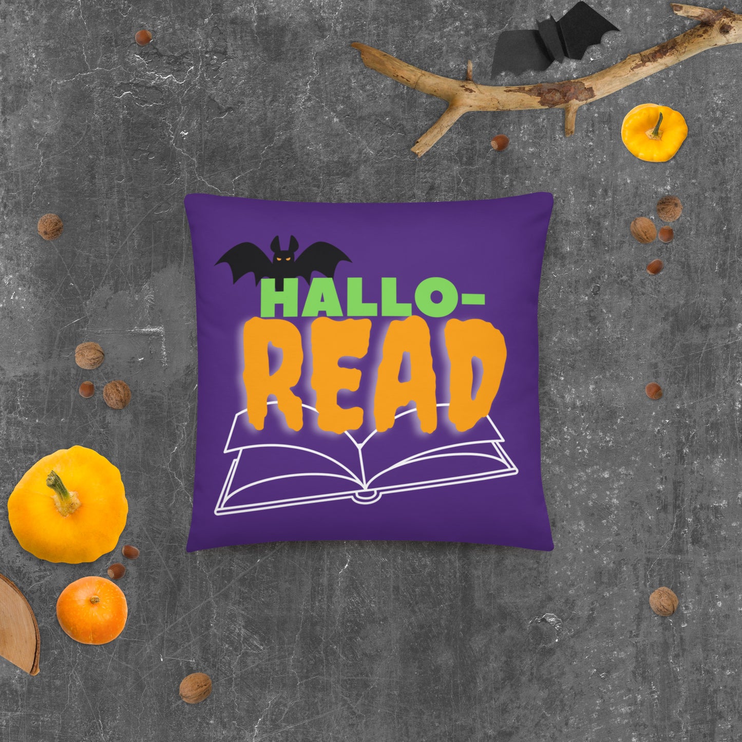 HALLO-READ Accent Pillow