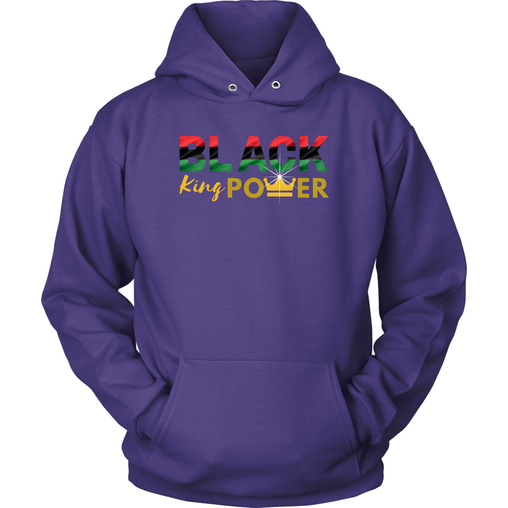 Black King Power Adult Hoodie