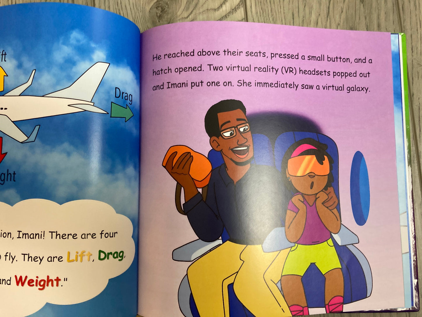 Virtual Lift Off Children's Science Book