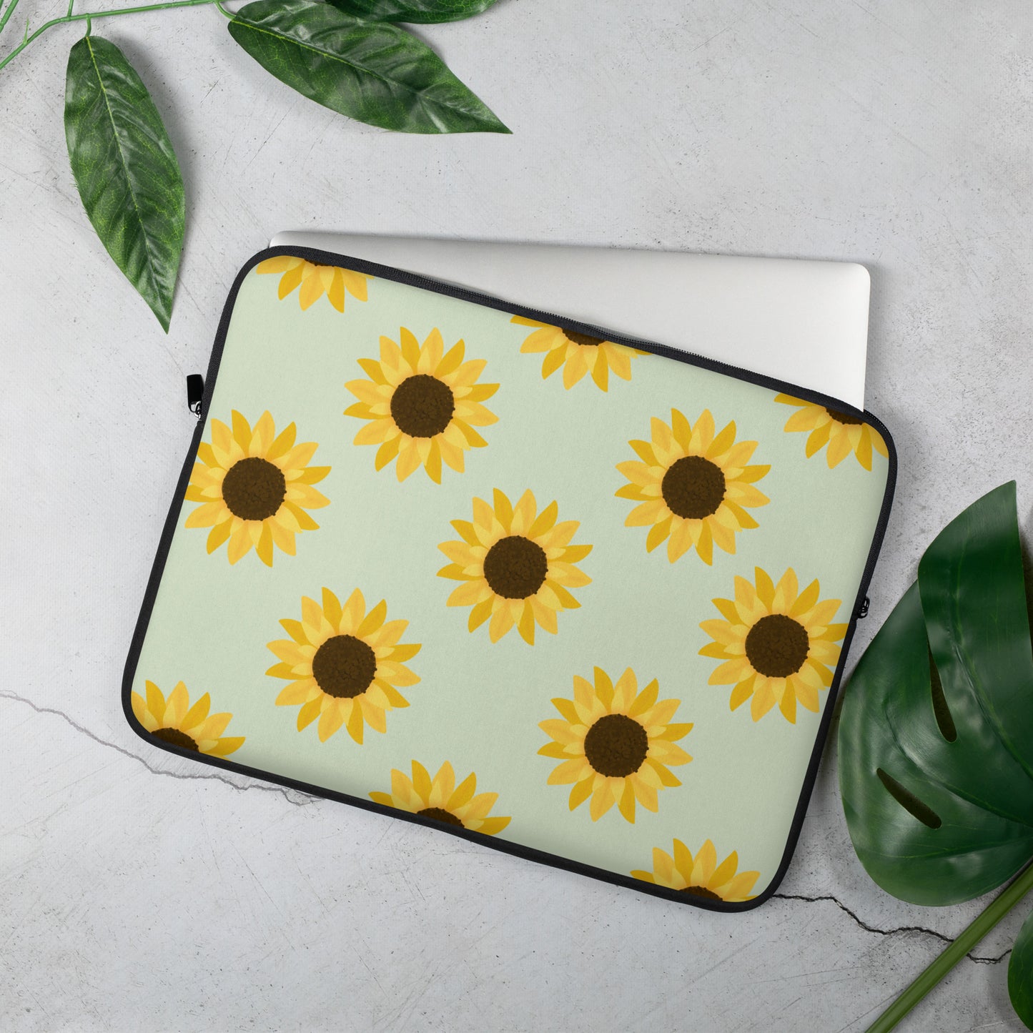 Friendly Sunflower Laptop Sleeve