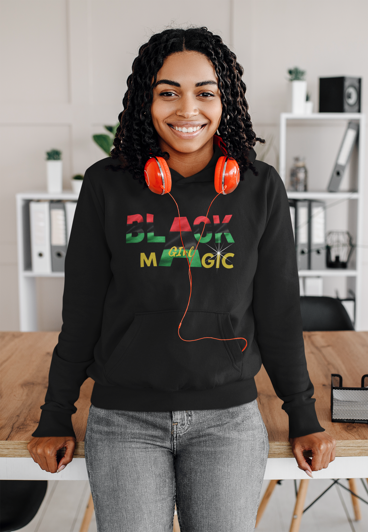 Black Girl Magic Adult Hoodie