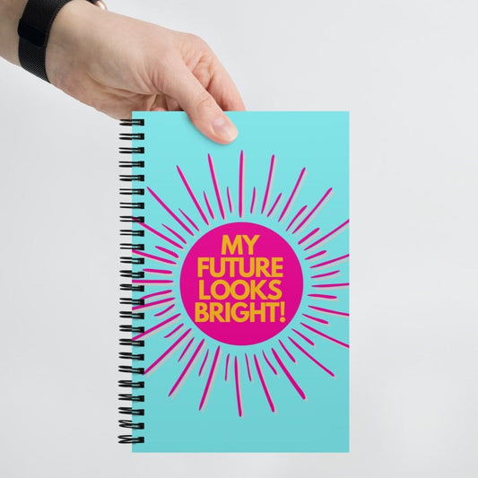 Bright Future Spiral Notebook