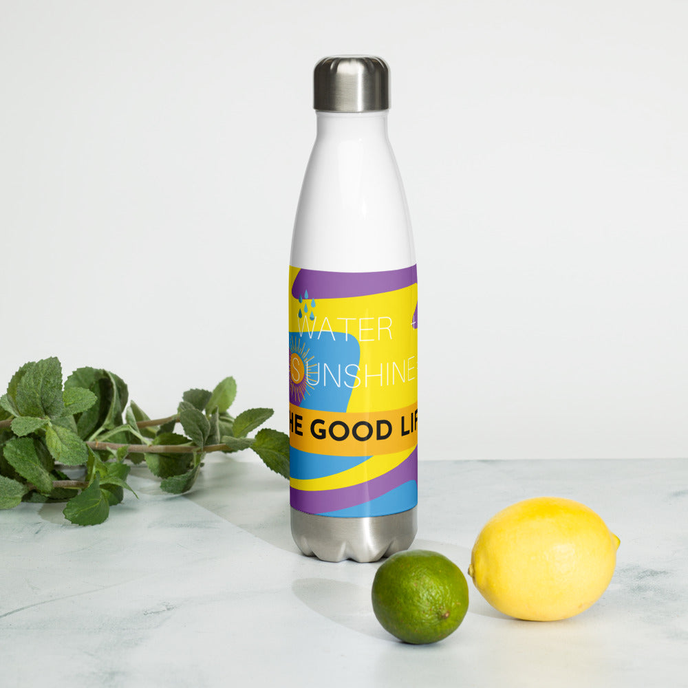 The Good Life Stainless Steel Water Bottle