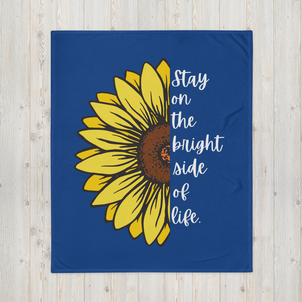 Stay On The Bright Side Throw Blanket