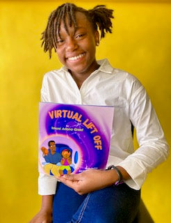 Imani Book bundle (Disco Balls & Virtual Lift Off) Children's Science Books