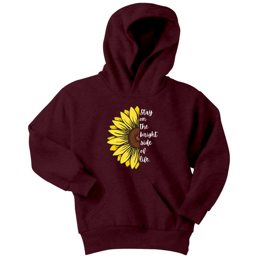 Stay on the bright side of life Kids & Youth Hoodie