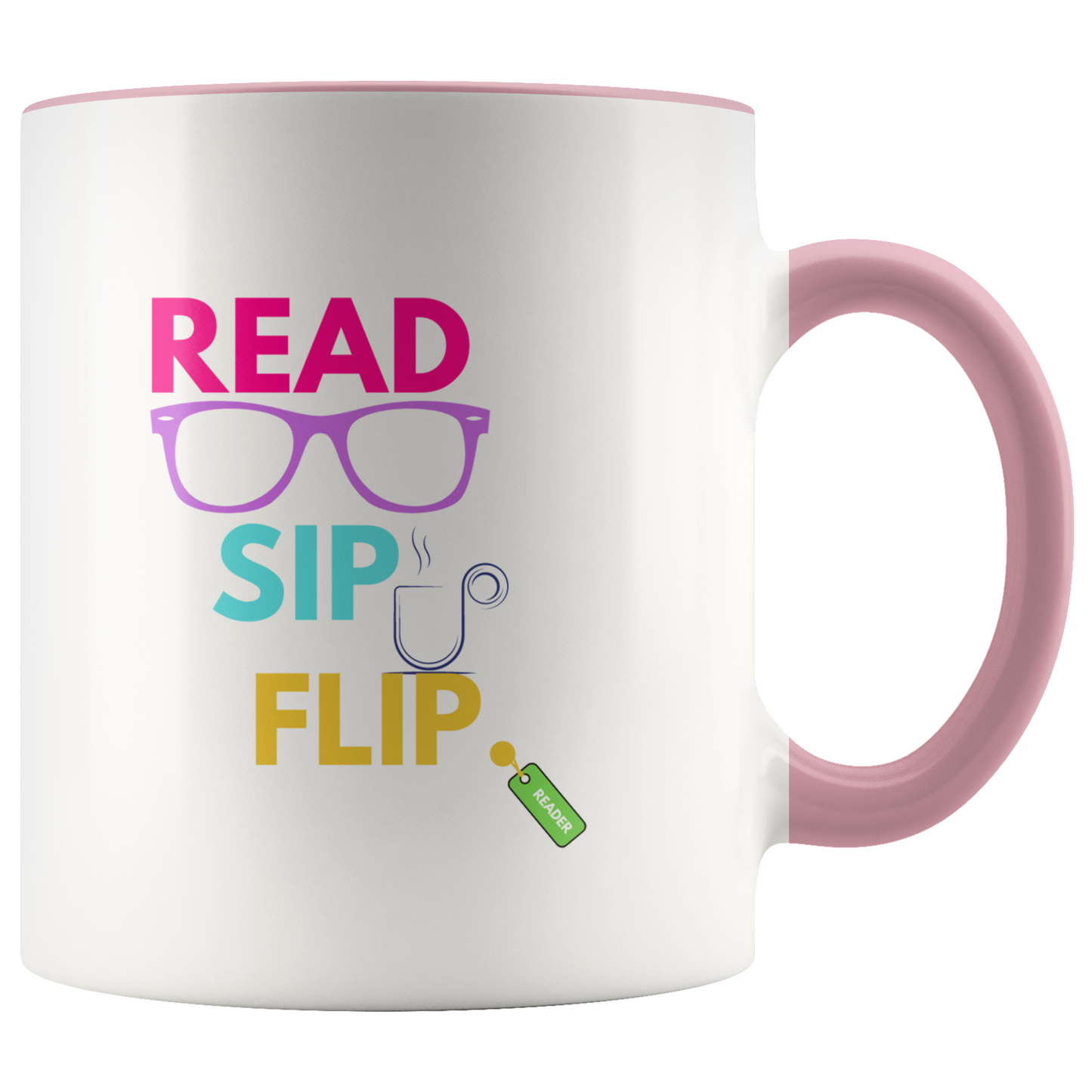 Read, Sip, Flip Mug