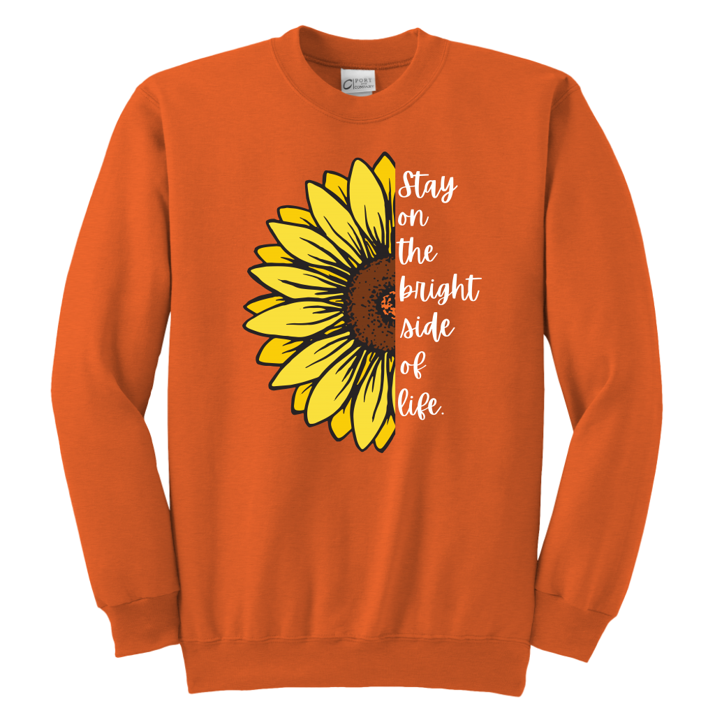 Stay on the bright side of life Kids & Youth Sweatshirt